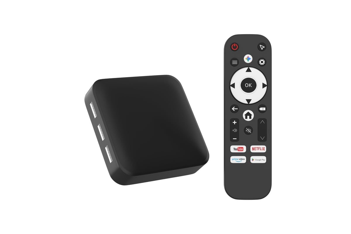 Block Stream entertainment device with remote control